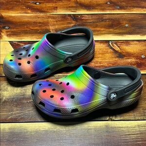 Kids Tie Dye Crocs